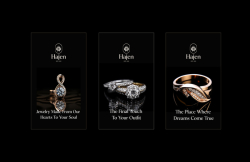 Hajen: Unveiling Elegance - A Jewelry Branding Design Journey