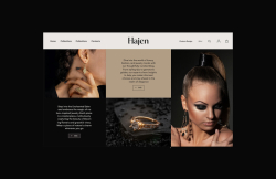 Hajen: Unveiling Elegance - A Jewelry Branding Design Journey