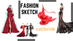 I will draw fashion illustration, sketch, or portrait in my style